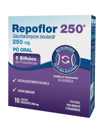 REPOFLOR 250 250MG C/10 SACHES