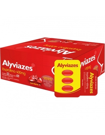 ALYVIAZES DP 400MG 12X3 CAP MOLE 10CT