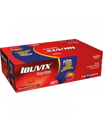 IBUVIX 400 MG C/ 40 CAP MOLE