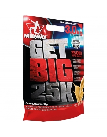 HIPERCALORICO BAUNILHA GET BIG 25000 MIDWAY
