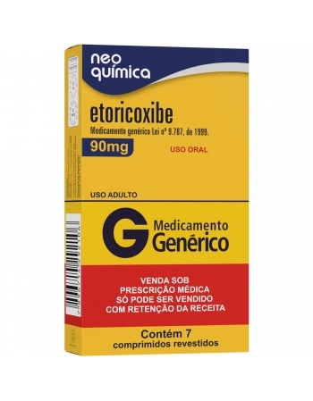 ETORICOXIBE 90MG C/7 COMP (C)