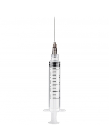 SERINGA 5ML LUER SLIP AGULHA