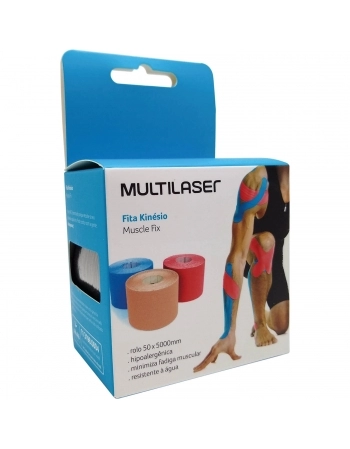 FITA KINESIO ROLO PRETA