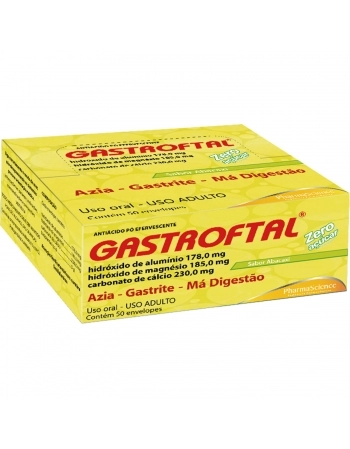 GASTROFTAL PO EFEV ABACAXI CX C/ 50 ENV
