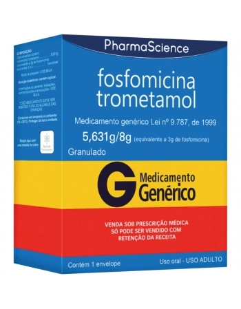 FOSFOMICINA TROMETAMOL C/1 ENV
