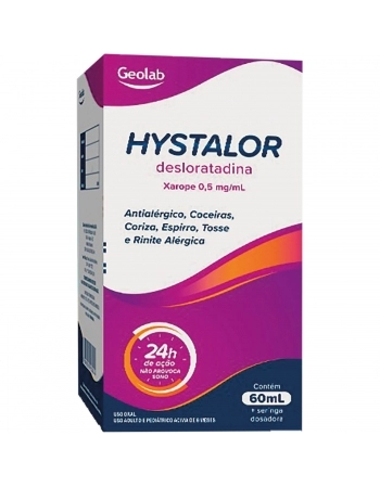HYSTALOR0,5MG/ML XPE C 60 ML