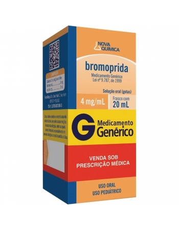 BROMOPRIDA 4MG/ML SOL.ORAL 20ML-NQ