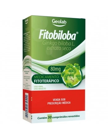 FITOBILOBA 80MG C30