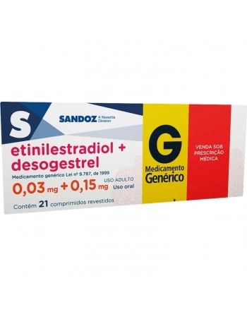 DESOGE+ETHINYL 150+30MCG C/21COMP