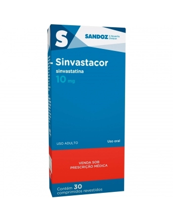 SINVASTACOR 10MG C/30COMP