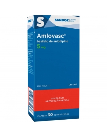 AMLOVASC 5MG C/30COMP