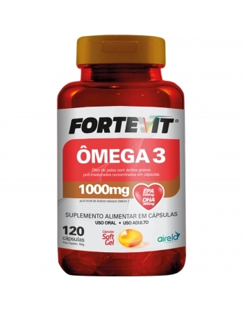 FORTEVIT OMEGA 3 1.000MG 120CPS