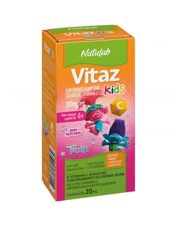 VITAZ KIDS TROLLS VITAMINA C GTS/20ML