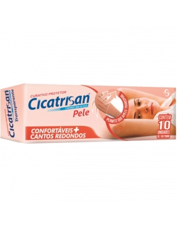 CURATIVO CICATRISAN COR DA PELE C/10