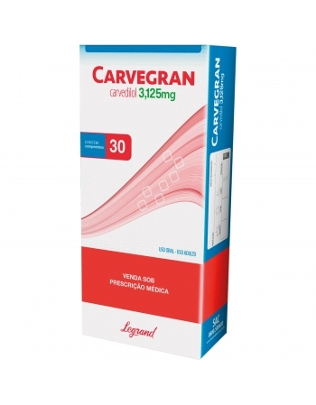 CARVEGRAN 3,125MG C30