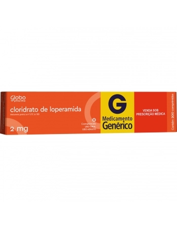 CLOR. DE LOPERAMIDA 2MG C/200 GLOBO GEN