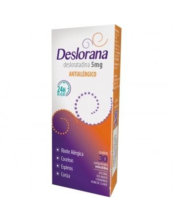 DESLORANA 5MG 1BL C/30 COMP REV - L