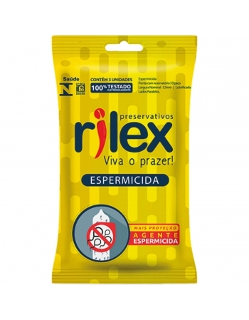 PRES. RILEX ESPERMICIDA SACHE C/3 UNID