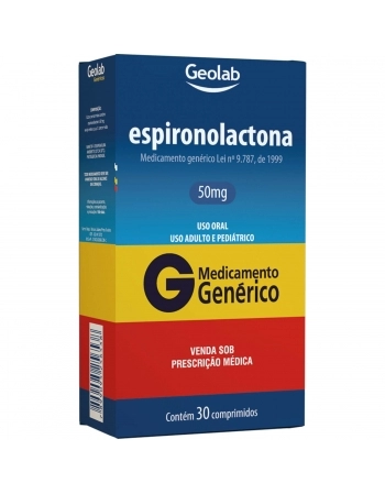 ESPIRONOLACTONA 50MG C/ 30COMP