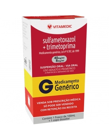 SULFAMETOXAZOL+TRIMETOPRIMA C/100ML GEN