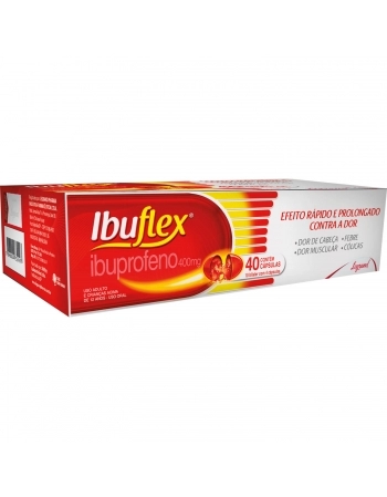 IBUFLEX 400MG 10X04 CAPS