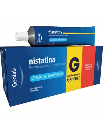 NISTATINA CREME VAG. 60G C/14 APLIC GEN