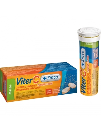 VITER C + ZINCO EFERVECENTE C/10 COMP