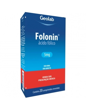 FOLONIN 5MG C/20 COMP