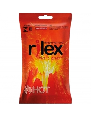 PRES. RILEX HOT SACHE C/ 3 UNID