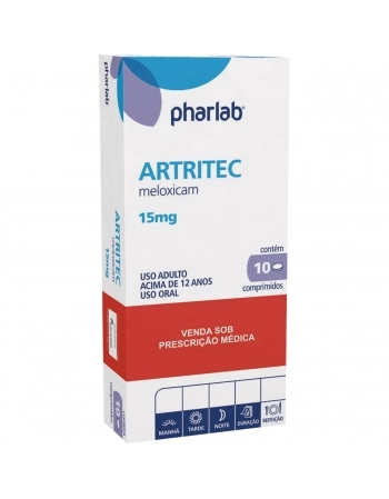 ARTRITEC 15MG C/10 COMP