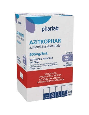 AZITROPHAR 600MG S/DIL PO