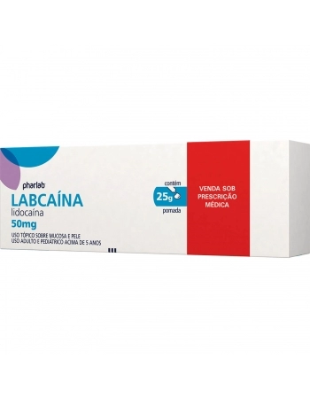LABCAINA POMADA 50MG C/25G