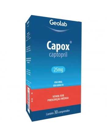 CAPOX 25MG C/30 COMP