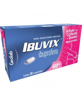IBUVIX 400MG C/10 COMP
