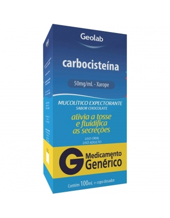 CARBOCISTEINA XAROPE ADUL C/100ML