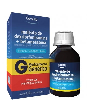 MALEATO DE DEXCL+BETAMETAZONA C/120ML