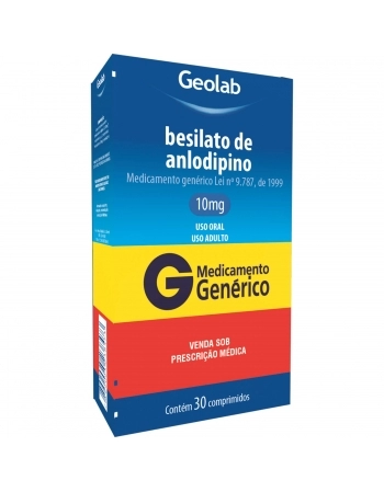 BESILATO DE ANLODIPINO 10MG C/30 COMP