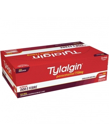 TYLALGIN 750MG 20X10 COMP