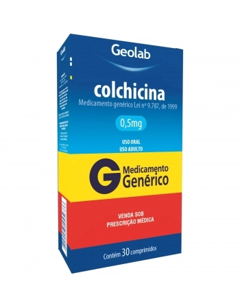 COLCHICINA 0,5MG C/30 COMP