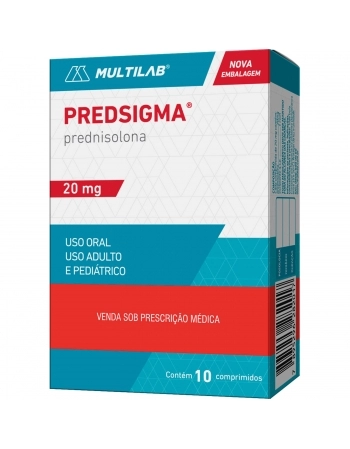 PREDSIGMA 20MG C/10 COMP