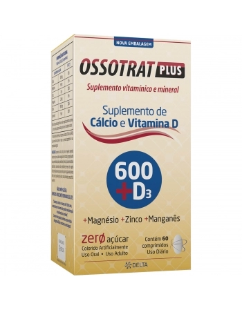 OSSOTRAT PLUS 600+D C/60 TABS.