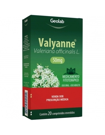 VALYANNE 50MG CX C/20 COMP