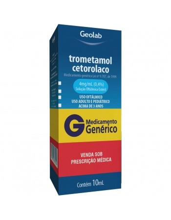 TROMETAMOL CETOROLACO SOL OF C/10ML