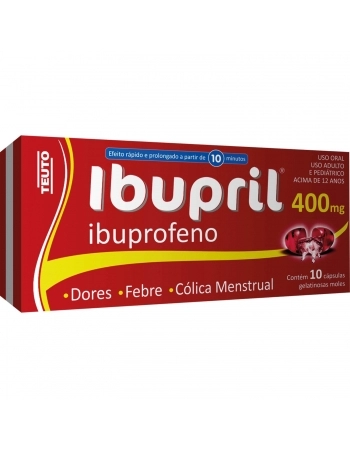 IBUPRIL 400MG CAPS GEL C/10