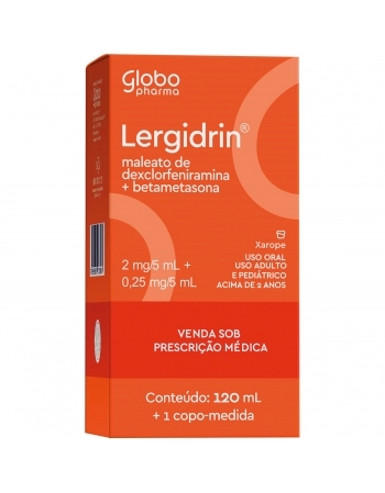 LERGIDRIN XAROPE C/120ML ADUL E PED