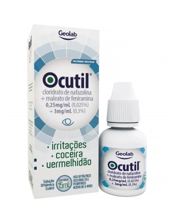 OCUTIL SOL OFT 0,25+3MG/ML C/15 ML