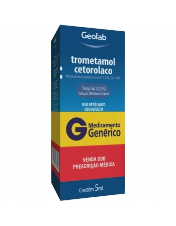 TROMETAMOL CETOROLACO SOL OF C/5 ML