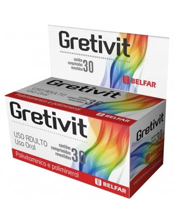 GRETIVIT(POLIV.) C/30 DRAG.