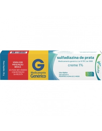 SULFADIAZINA DE PRATA CR 10MG C/30GRS 1%
