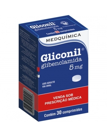 GLICONIL 5MG C/30 COMP
